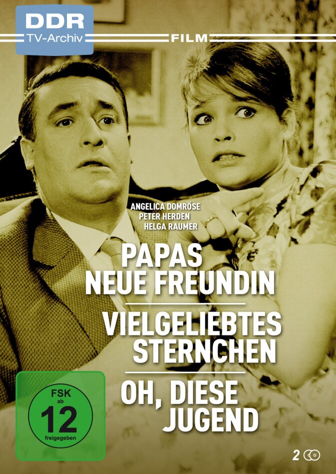 Papas neue Freundin / Vielgeliebtes Sternchen / Oh, diese Jugend DDR TV-Archiv, 2 DVDs