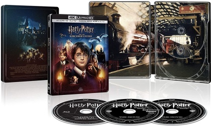 Harry Potter e la pietra filosofale (2001) (20th Anniversary Edition, Steelbook, 4K Ultra HD + 2 Blu-rays)