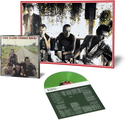 The Clash - Combat Rock (2022 Reissue, &Eacute;dition Limit&eacute;e, Green Vinyl, LP)