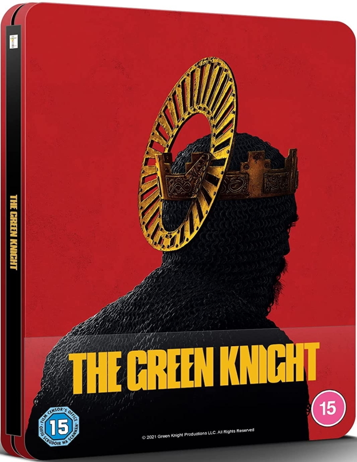 The Green Knight - Gawain Cover (2021) Steelbook, 4K Ultra HD + Blu-ray