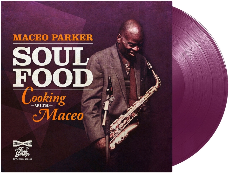 Maceo Parker - Soul Food - Cooking With Maceo 2022 Reissue, Purple Vinyl, LP