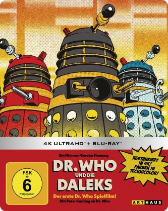 Dr. Who und die Daleks (1965) (Arthaus, Édition Limitée, Steelbook, 4K Ultra HD + Blu-ray)