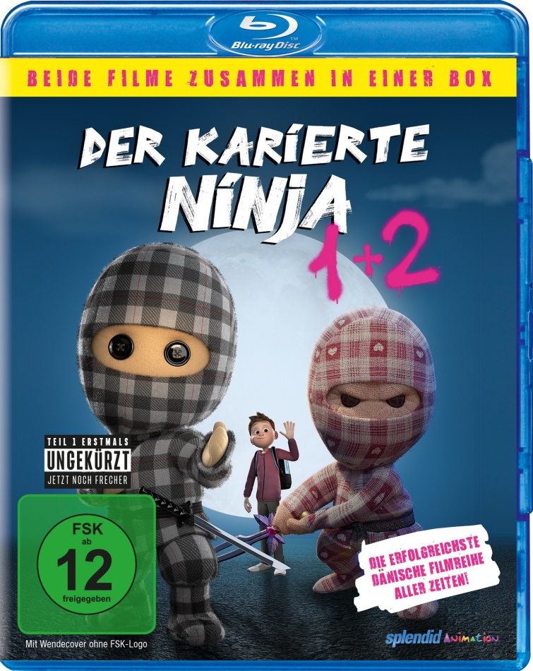Der karierte Ninja 1 + 2 2 Blu-ray