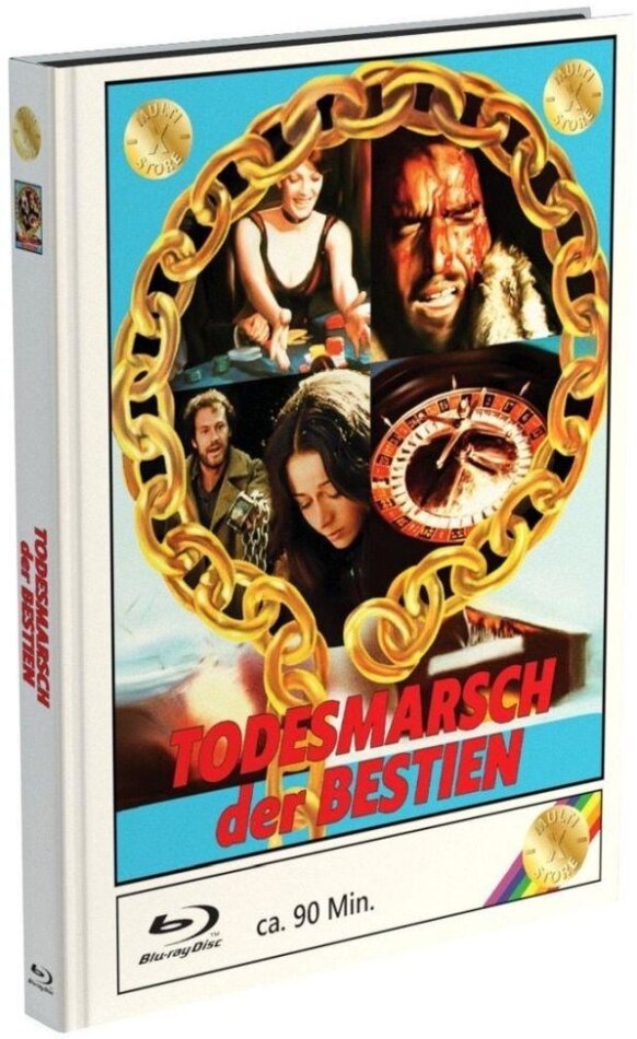 Todesmarsch der Bestien (1972) Cover A, Edizione Limitata, Mediabook, Blu-ray + DVD