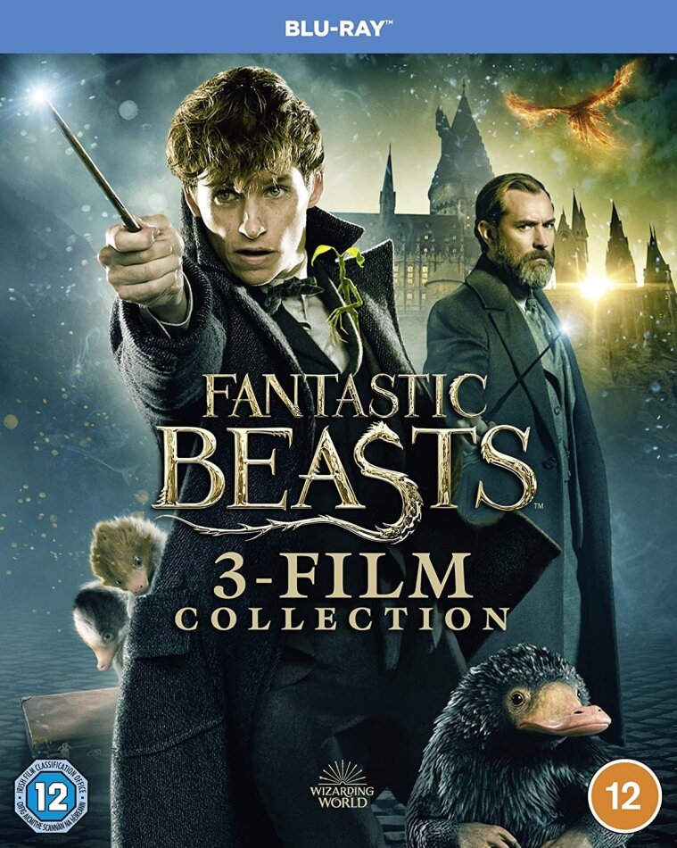 Fantastic Beasts 1-3 - 3-Film Collection 3 Blu-rays