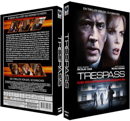 Trespass (2011) Cover B, Limited Edition, Mediabook, Blu-ray + DVD