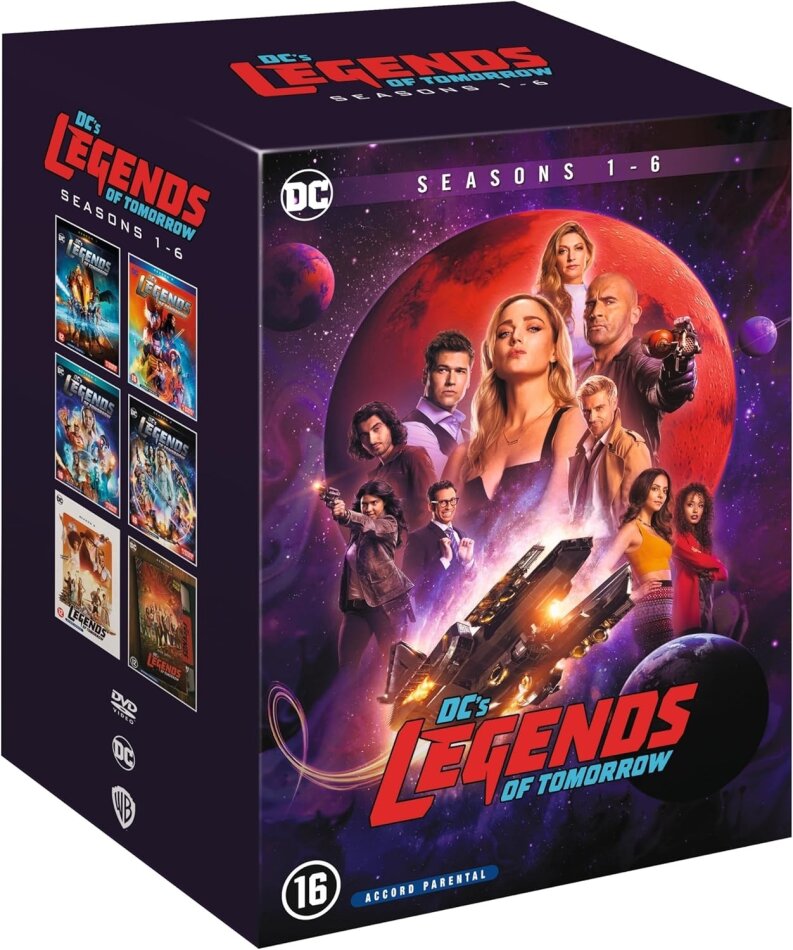 DC's Legends of Tomorrow - Saisons 1-6 21 DVDs