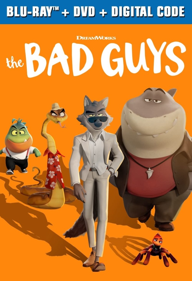 The Bad Guys (2022) Blu-ray + DVD