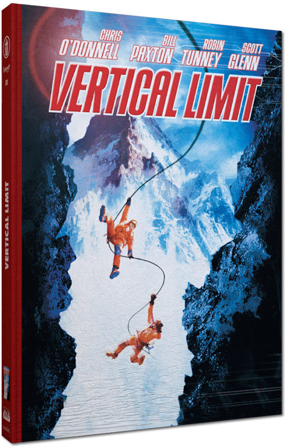 Vertical Limit (2000) Cover B, Édition Limitée, Mediabook, Blu-ray + DVD