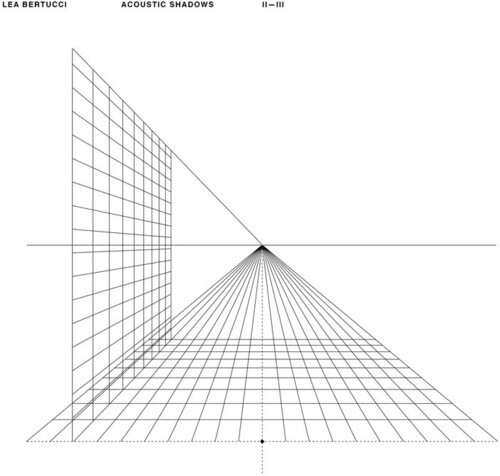 Lea Bertucci - Acoustic Shadows 2022 Reissue, SA Recordings, Black Splatter Vinyl, LP