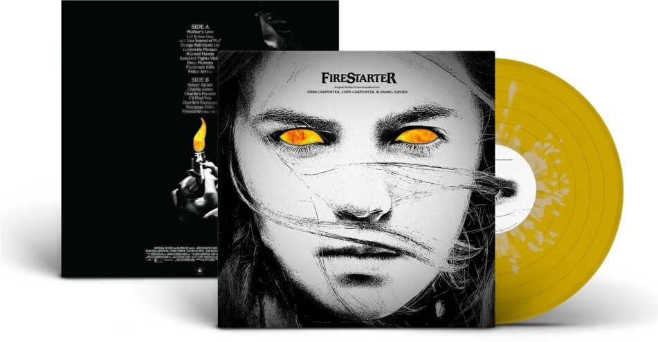 John Carpenter - Firestarter - OST 2022 Reissue, Yellow Bone Vinyl, LP