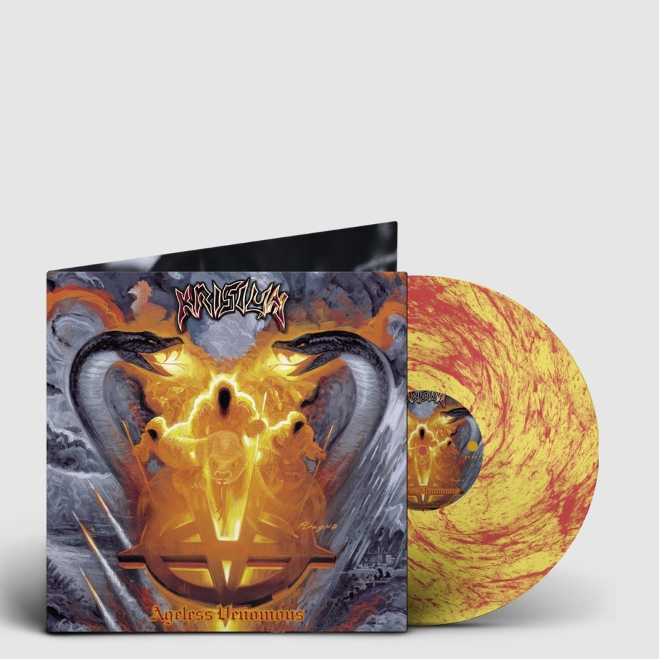 Krisiun - Ageless Venomous 2022 Reissue, Svart Records, Yellow/Red Vinyl, LP