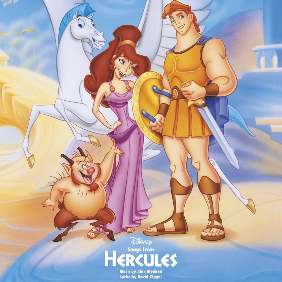 Songs From Hercules - OST 2022 Reissue, Disney, 25th Anniversary Edition, Orange Vinyl, LP