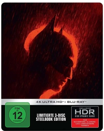 The Batman (2022) (Limited Edition, Steelbook, 4K Ultra HD + Blu-ray)