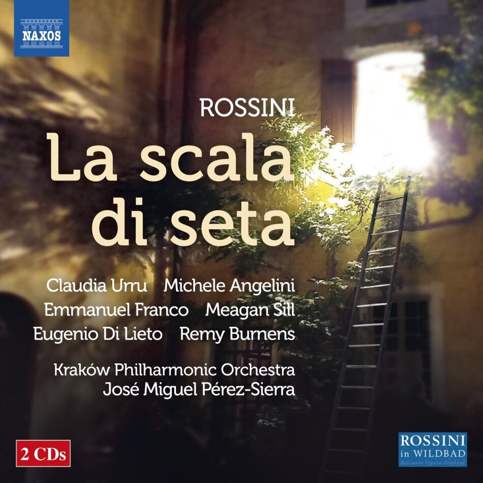 Gioachino Rossini (1792-1868), José Miguel Pérez-Sierra, Claudia Urru, Michele Angelini & Krakow Philharmonic Orchestra - La Scala Di Seta 2 CDs