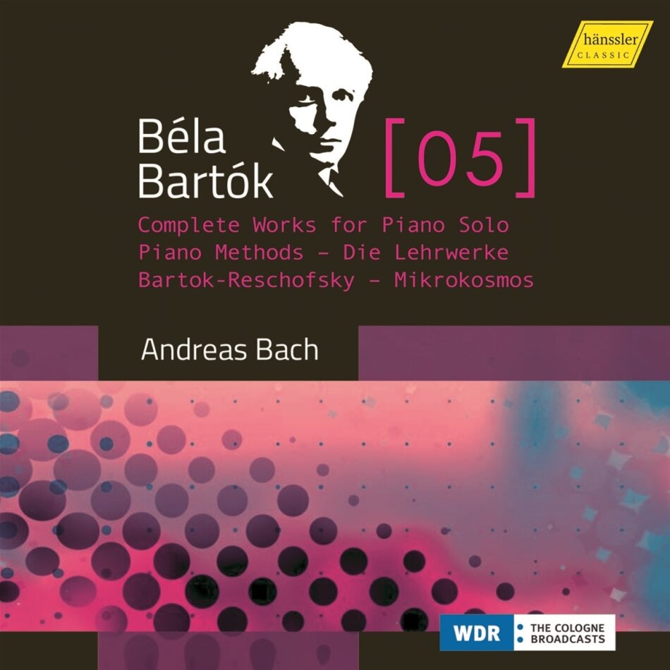Béla Bartók (1881-1945) & Andreas Bach - Complete Works For Piano Solo 5 3 CDs