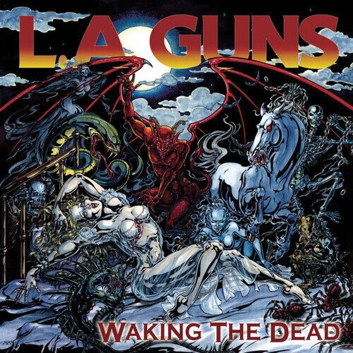 L.A. Guns - Waking The Dead 2022 Reissue, Manufactured On Demand, CD-R