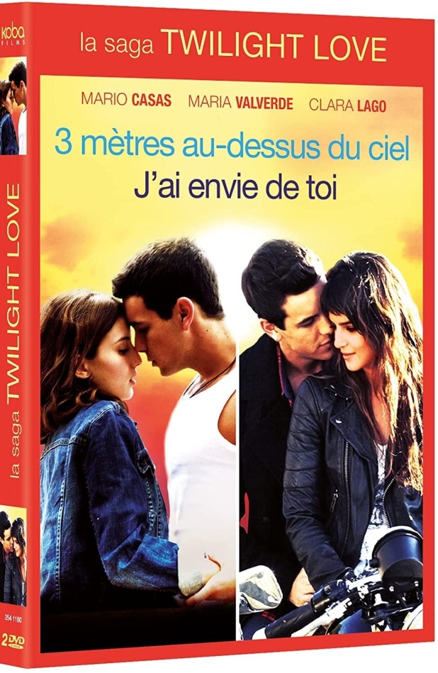 La Saga Twilight Love - 3 mètres au-dessus du ciel / J'ai envie de toi 2 DVDs