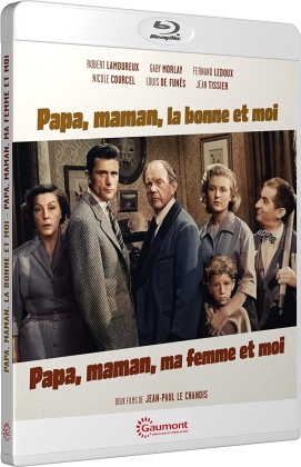 Papa, maman, la bonne et moi / Papa, maman, ma femme et moi (1954) (s/w)