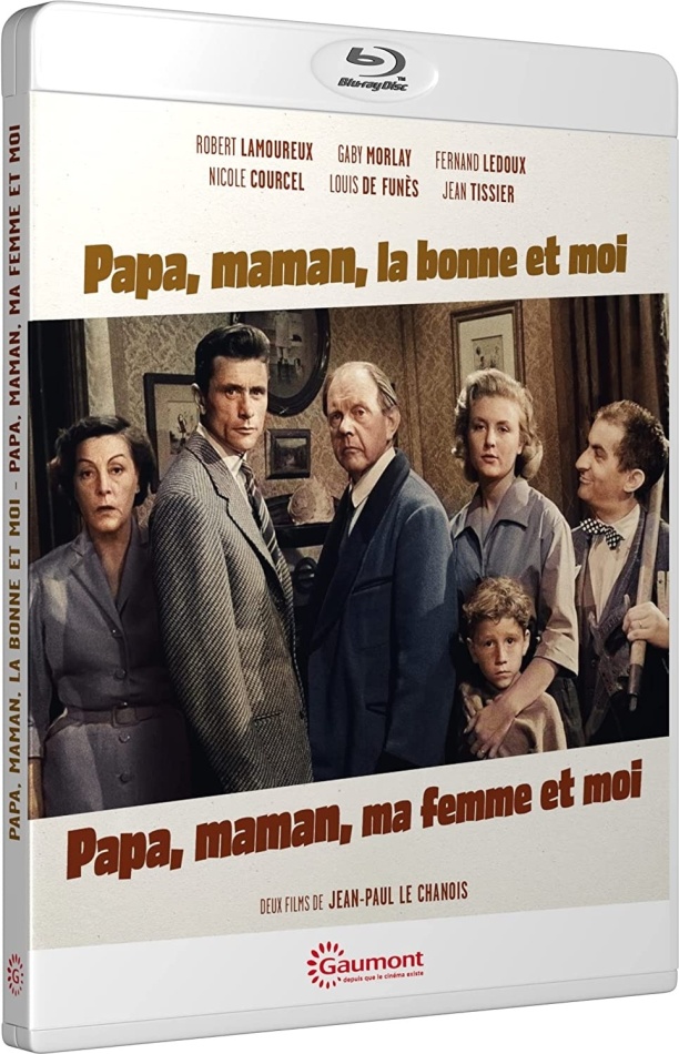 Papa, maman, la bonne et moi / Papa, maman, ma femme et moi (1954) b/w