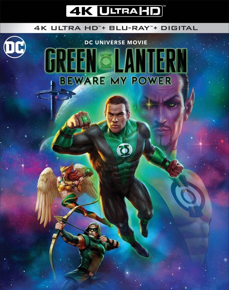 Green Lantern: Beware My Power (2022) 4K Ultra HD + Blu-ray
