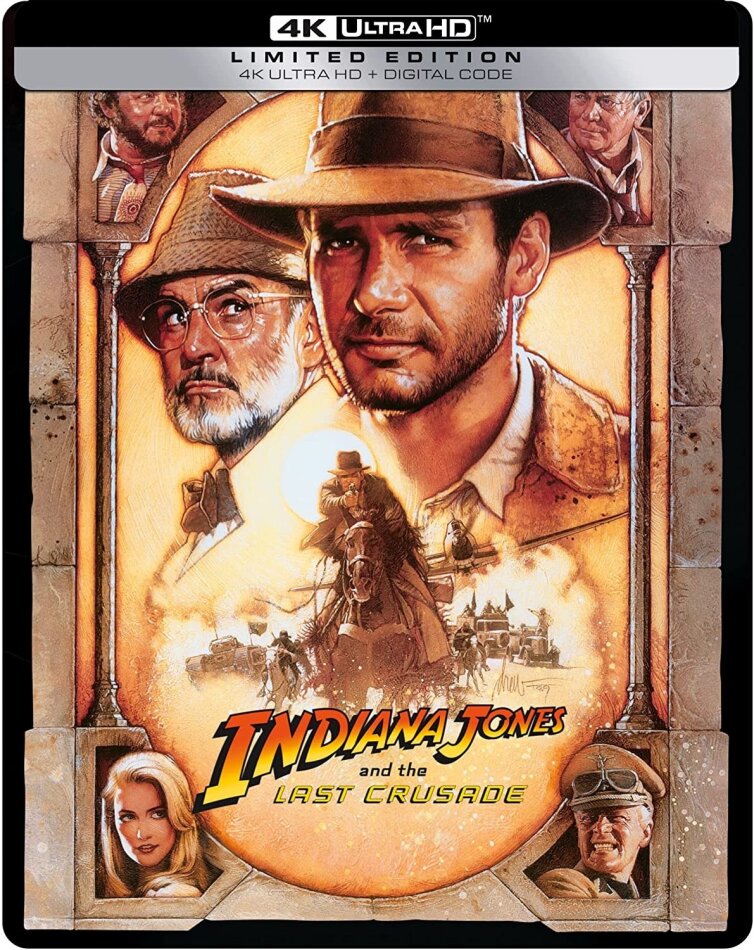 Indiana Jones and the Last Crusade (1989) Steelbook