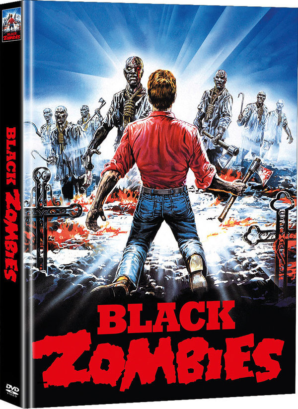 Black Zombies (1991) Cover A, Super Spooky Stories, Limited Edition, Mediabook, 2 DVDs