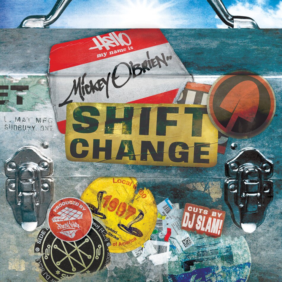 Mickey O'Brien - Shift Change Clear With Gold Splatter Vinyl, LP