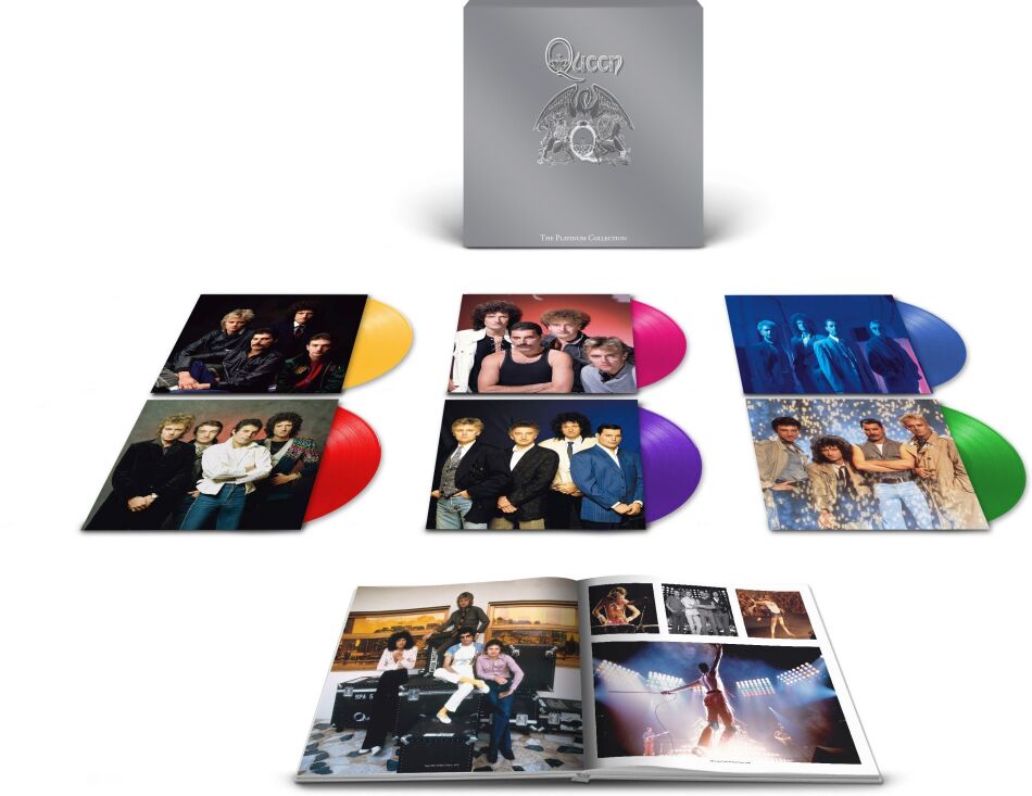 Queen - Platinum Collection 2022 Reissue, Limited Edition, Colored, 6 LPs