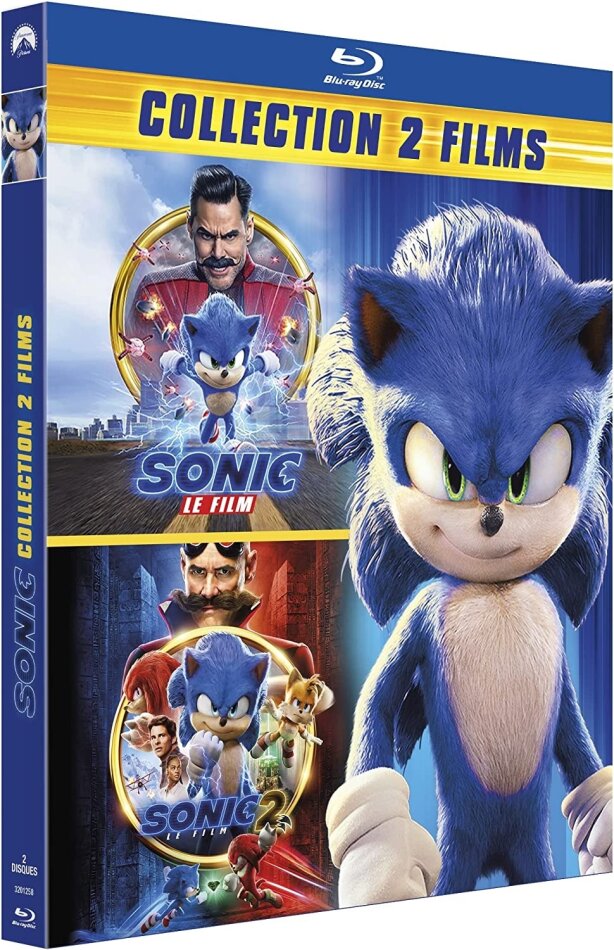 Sonic - Le Film 1 & 2 - Sonic (2019) / Sonic 2 (2022) 2 Blu-ray