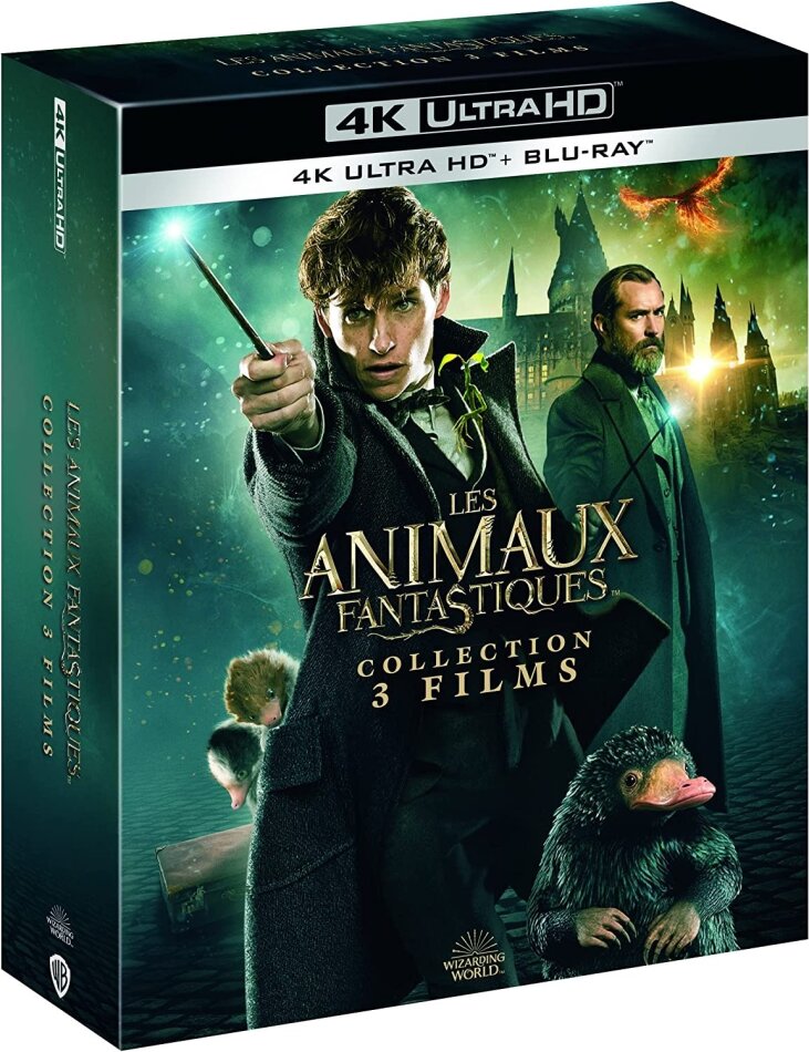 Les animaux fantastiques 1-3 3 4K Ultra HDs + 3 Blu-ray