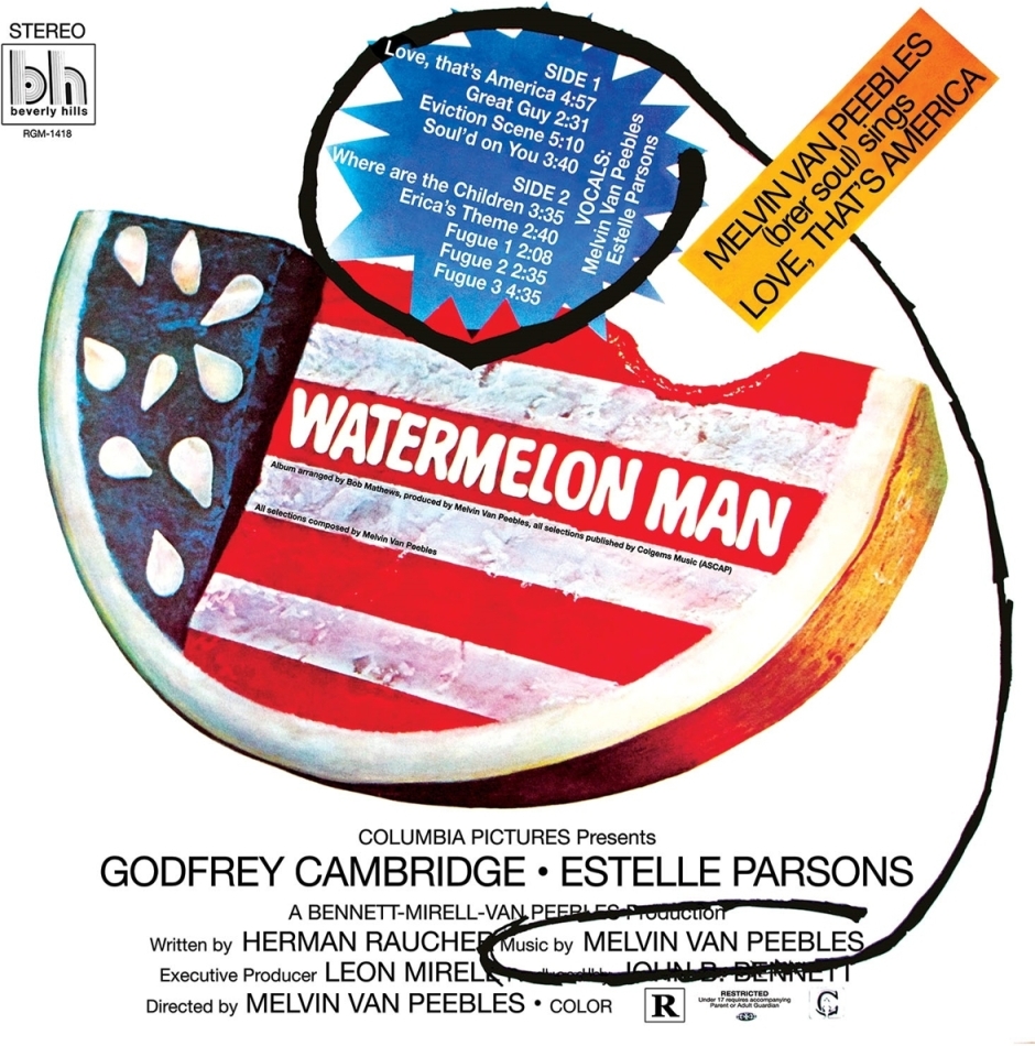 Melvin Van Peebles - Watermelon Man Real Gone Music, Colored, LP