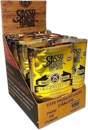 Sasso Natural Virginia Drehtabak - 10x25g