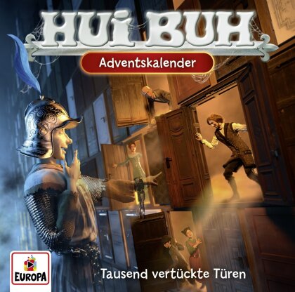 Hui Buh Neue Welt - Adventskalender - Tausend vert&uuml;ckte T&uuml;ren (2 CDs)