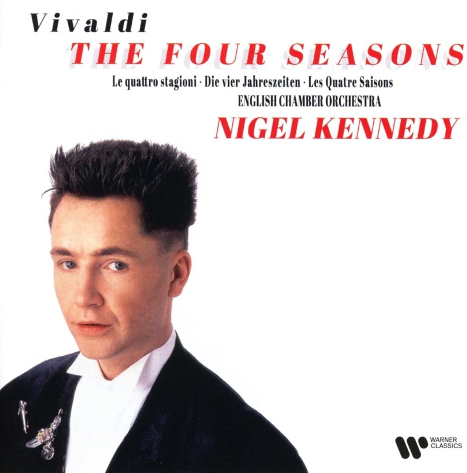 Antonio Vivaldi (1678-1741), Nigel Kennedy & English Chamber Orchestra - Die Vier Jahreszeiten (1989) - The Four Seasons (1989) 2022 Reissue, Warner Classics