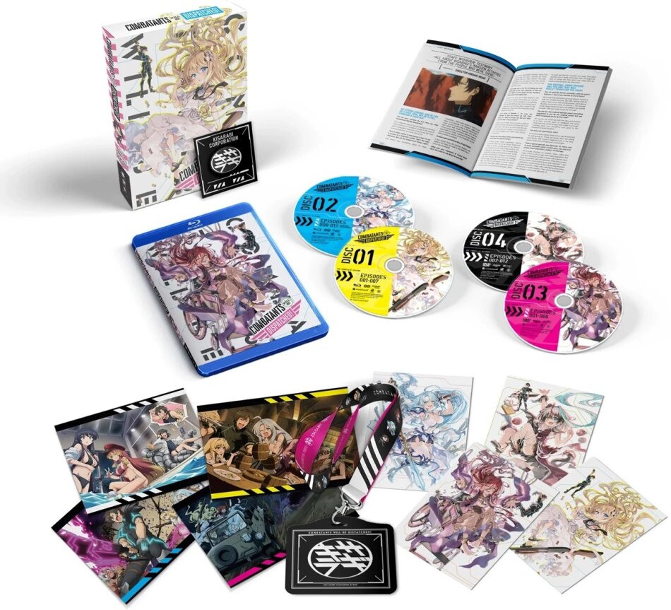 Combatants Will Be Dispatched! - The Complete Season Édition Limitée, 2 Blu-ray + 2 DVD