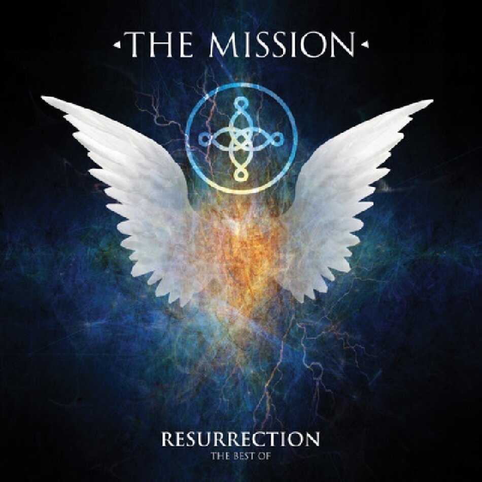 The Mission - Resurrection - The Best Of Blue/White Marble Vinyl, LP