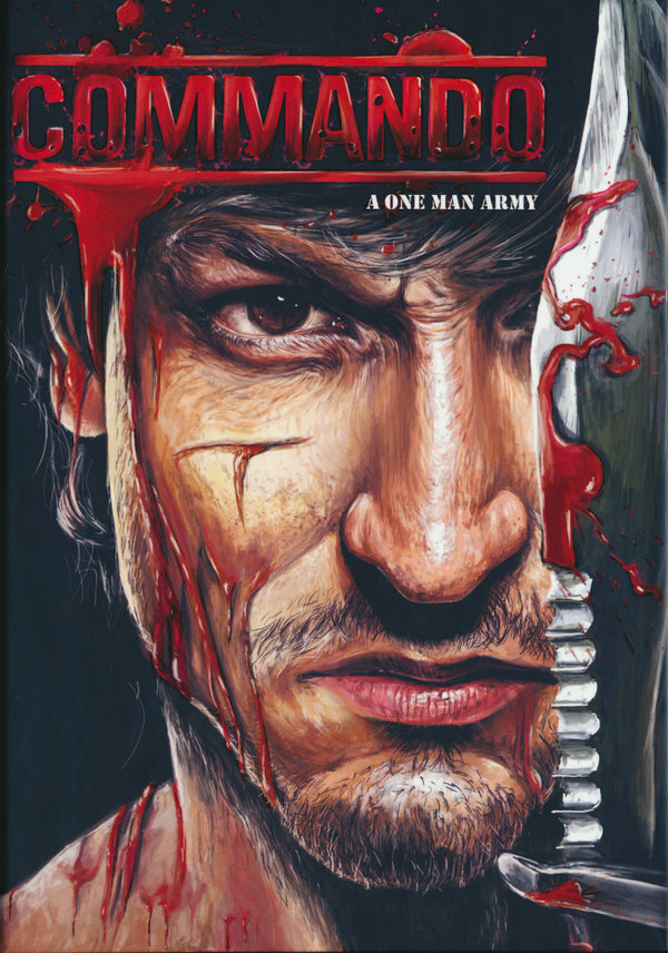 Commando - A One Man Army (2013) Cover C, Édition Limitée, Mediabook, Uncut