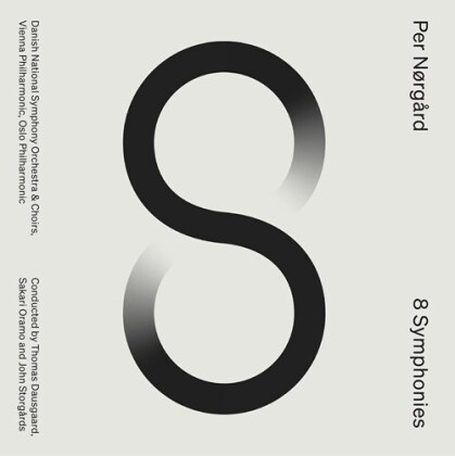 Danish National Concert Choir, Per N&oslash;rg&aring;rd (*1932), Thomas Dausgaard, Vienna Philharmonic, Oslo Philharmonic, &hellip; - 8 Symphonies (4 CDs)