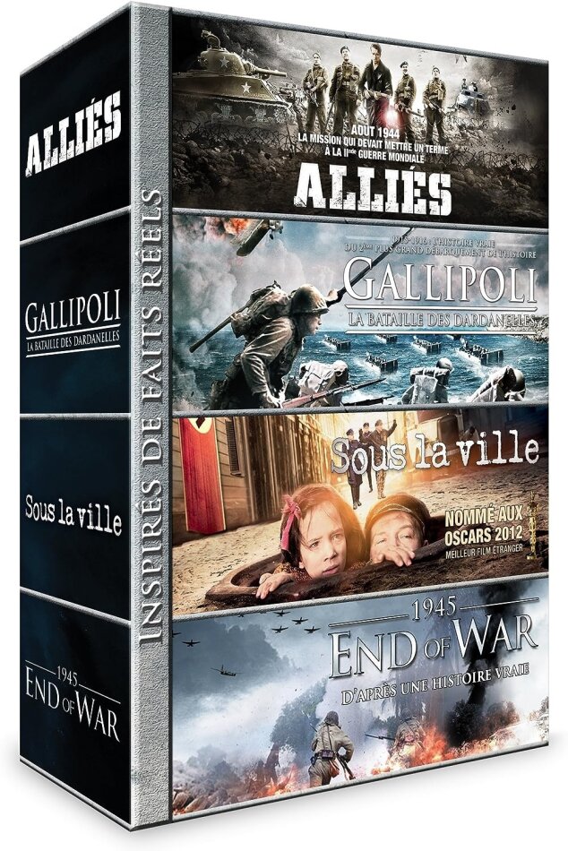 Allies / Gallipoli / Sous la ville / 1945 - End of War 4 DVDs