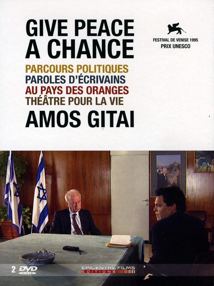 Give peace a chance - Au pays des oranges / Parcours politiques / Paroles d'écrivains / Théâtre pour la vie 4 DVD