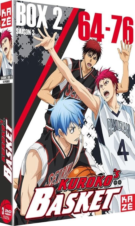 Kuroko's Basket - Saison 3 - Box 2 3 DVD