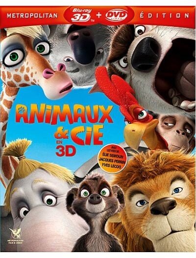 Animaux & Cie (2010) Blu-ray 3D + DVD