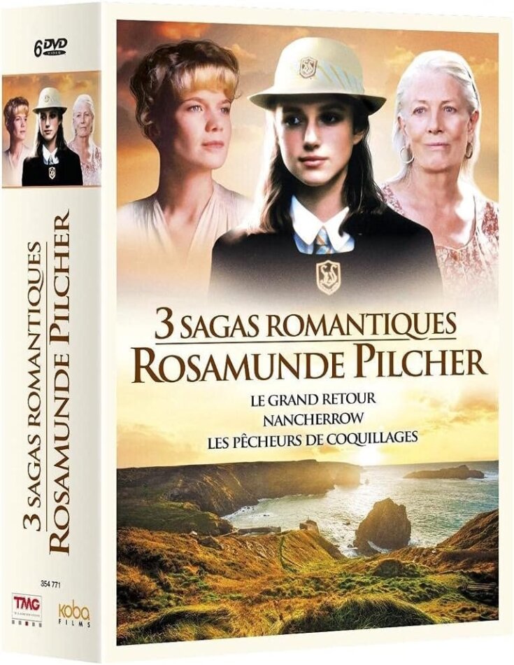 3 Sagas Romantiques Rosamunde Pilcher - Le grand retour / Nancherrow / Les pêcheurs de coquillages 6 DVDs