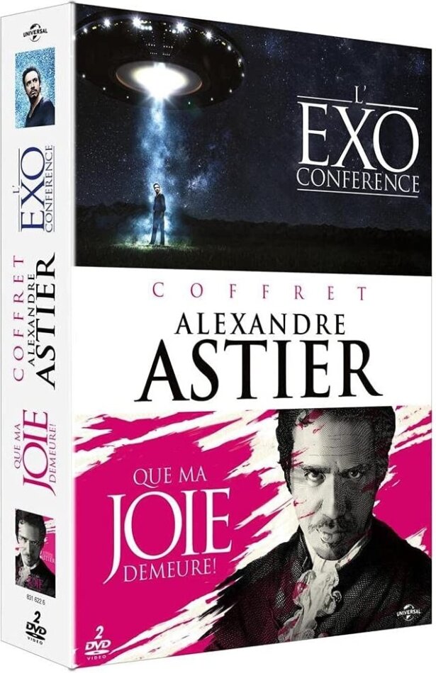 Coffret Alexandre Astier - L'Exoconférence / Que ma joie demeure ! 2 DVD