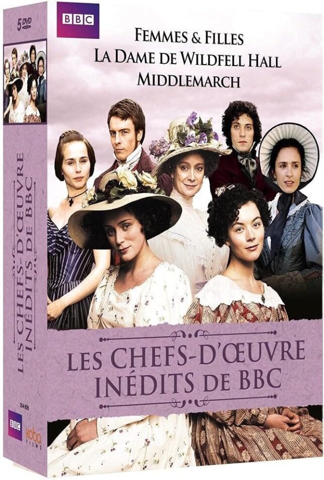 Les chefs-d'oeuvre inédits De BBC - Femmes & filles / La dame de Wildfell Hall / Middlemarch BBC, 5 DVD