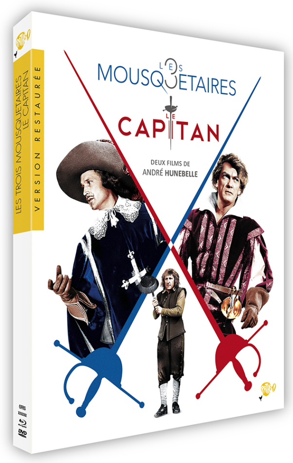 Les Trois Mousquetaires / Le Capitan Restaurierte Fassung, 2 Blu-rays