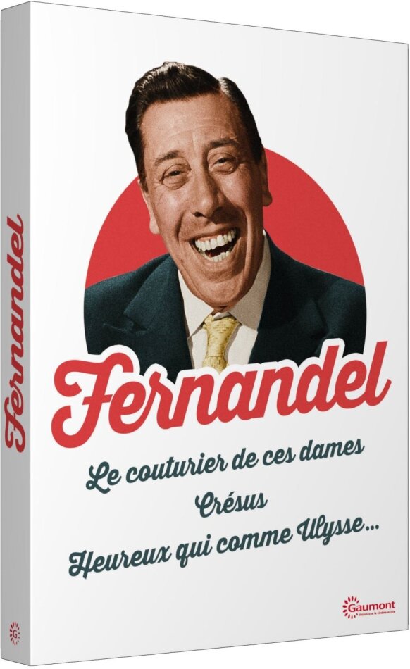 Fernandel - Le couturier de ces dames / Crésus / Heureux qui comme Ulysse... 3 DVD
