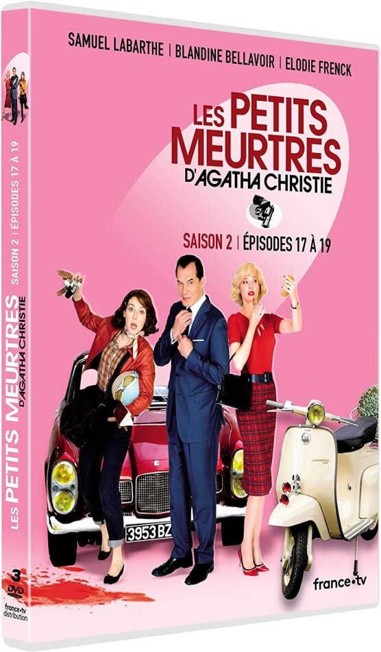 Les petits meurtres d'Agatha Christie - Saison 2 - Épisodes 17 à 19 3 DVD