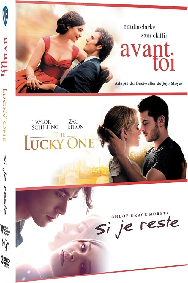 Avant toi / The Lucky One / Si je reste 3 DVDs